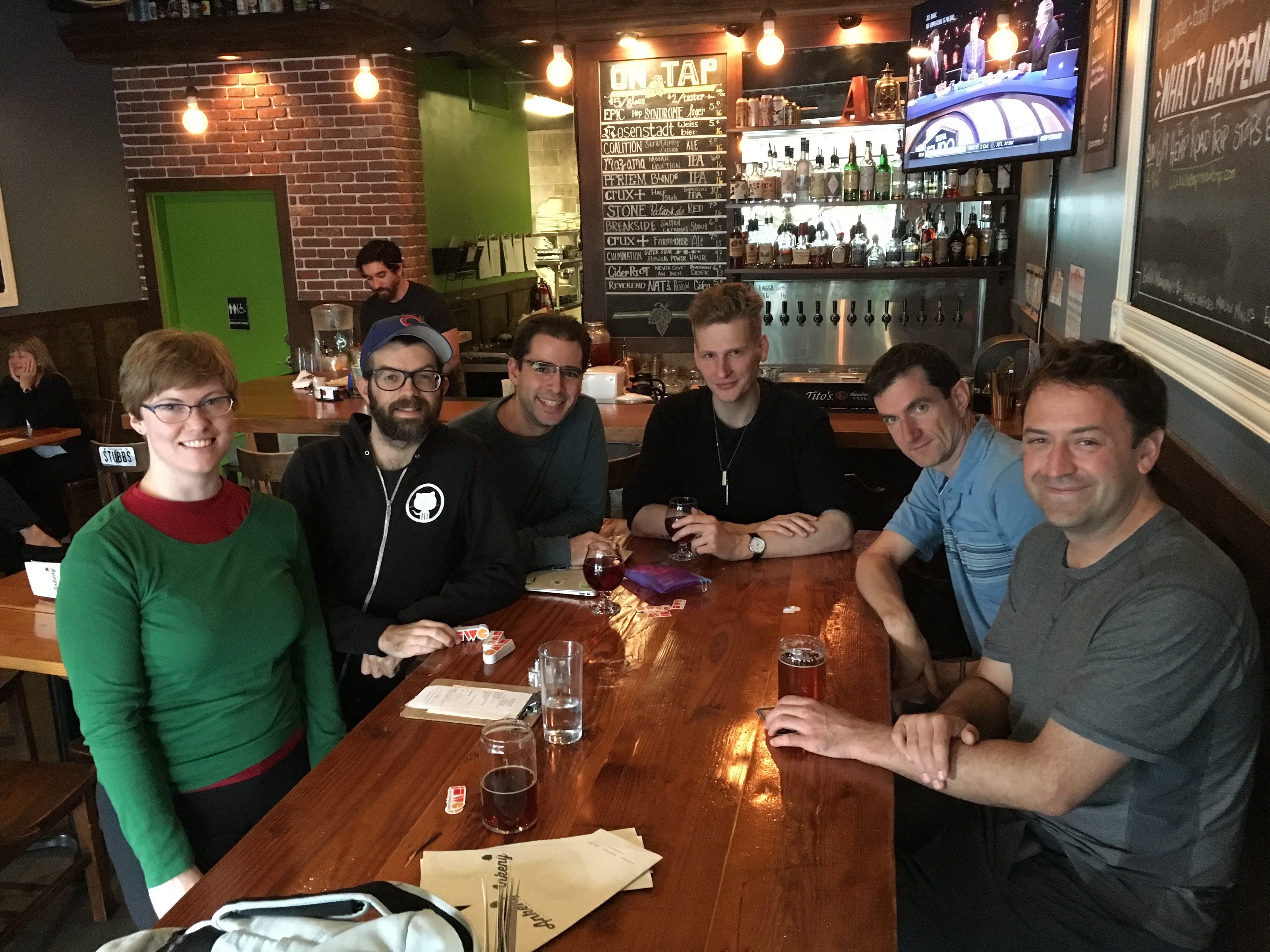 Photograph of Homebrew Website Club participants in Portland!